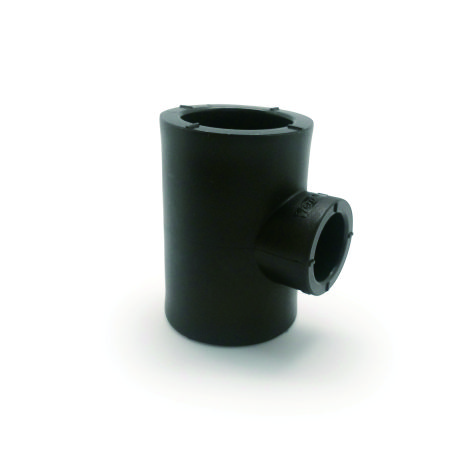 PE hot melting socket/ Reducing tee