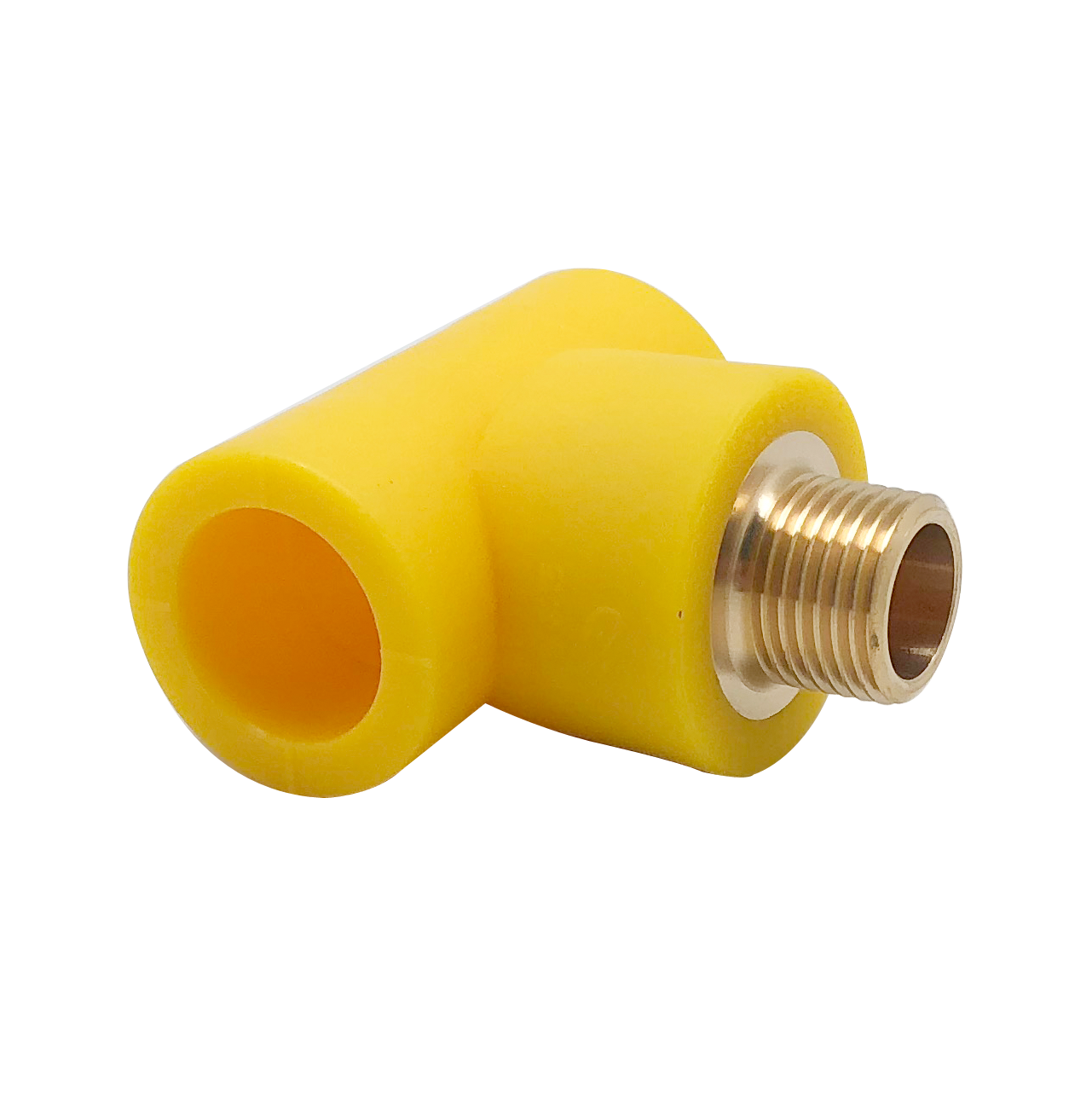 PP-R 全凈/外螺紋三通